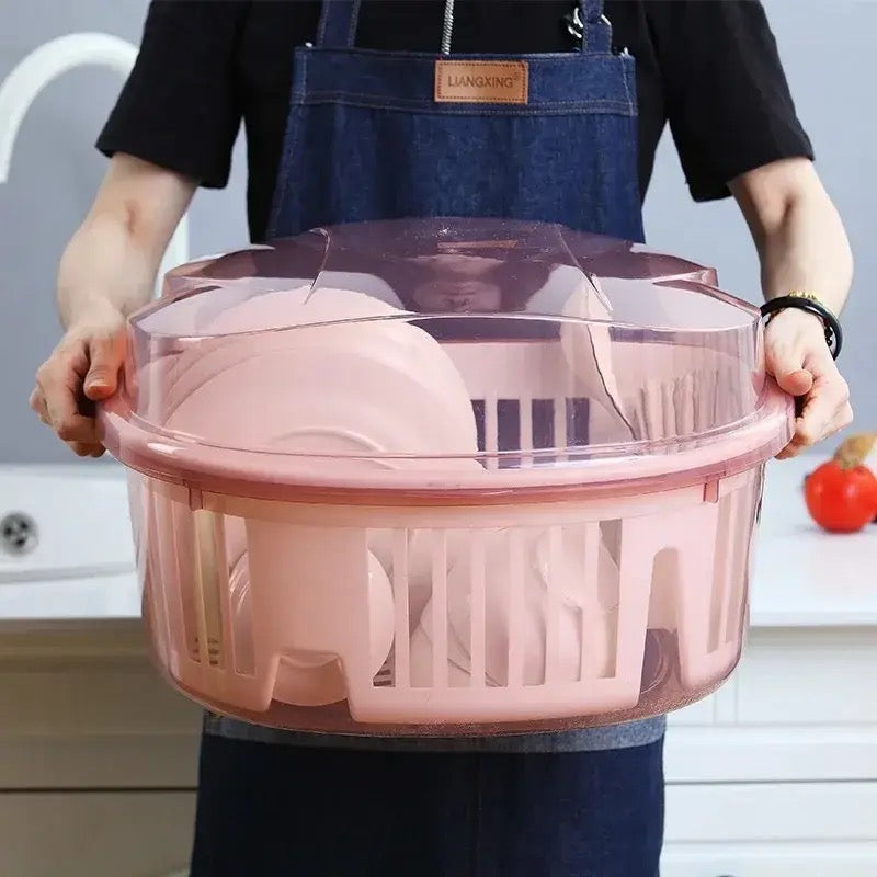 Fancial Dish Draining Rack, Kitchen Tableware Rack Storage Box, Home Dish Drainer Kitchen, Countertop Cutlery Tableware Organizer Fancial Dish Draining Rack, Kitchen Tableware Rack Storage Box, Home Dish Drainer Kitchen, Countertop Cutlery Tableware Organizer